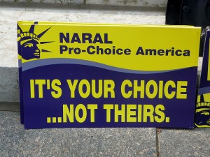 What will groups like NARAL, Planned Parenthood, and NOW have to say about this series of events? Image via.