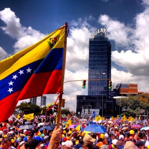 Venezuelan protests. Wikimedia Commons, Creative Commons.