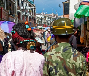 Security forces are everpresent in protest-prone Tibet