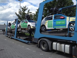 Google's army of Street View cars. Photo by Jaap Meijers