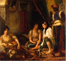 Eugène Delacroix’s Les Femmes d’Algere